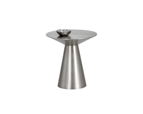 Carmel Side Table - Stainless Steel