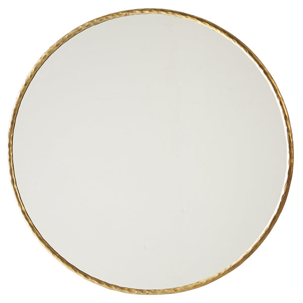 Antiqued Gold Edged Mirror