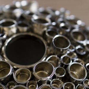 Pyrite 9"H Sculpture Vase
