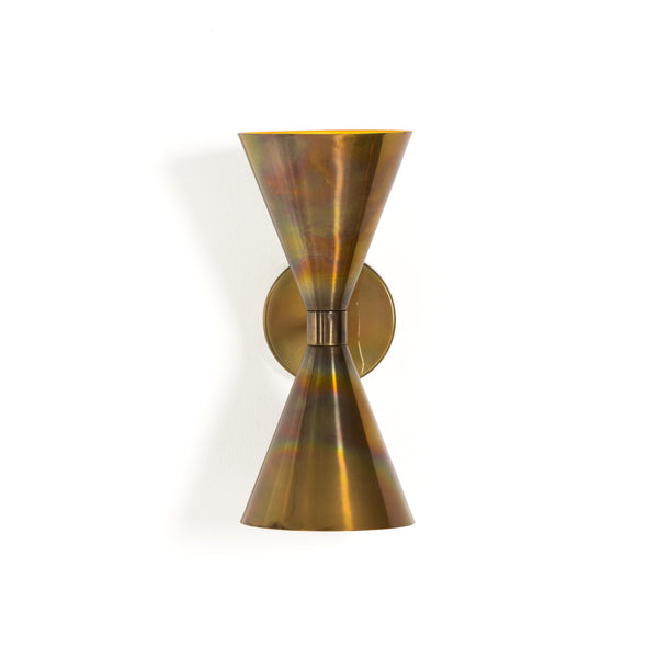 Clement Sconce In Burnt Brass