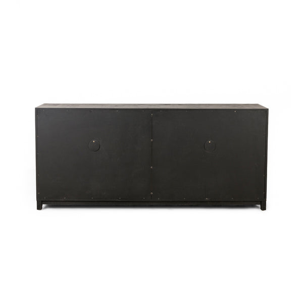 Millie Large Sideboard in Matte Black