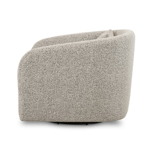 Topanga Swivel Chair In Knoll Domino