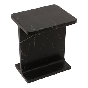 Moe's Tullia Accent Table in Black Marble