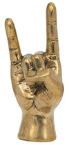 Devil Metal Alloy Sculpture in Antique Brass Finish