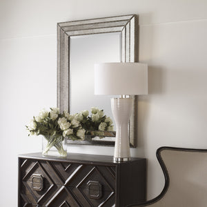 Seymour Antique Silver Mirror