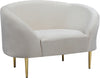 Bradford Chair In Cream Velvet