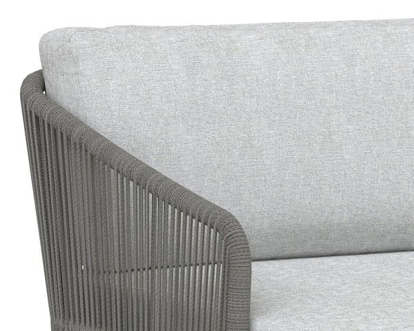 ALLARIZ SWIVEL ARMCHAIR - WARM GREY - GRACEBAY LIGHT GREY