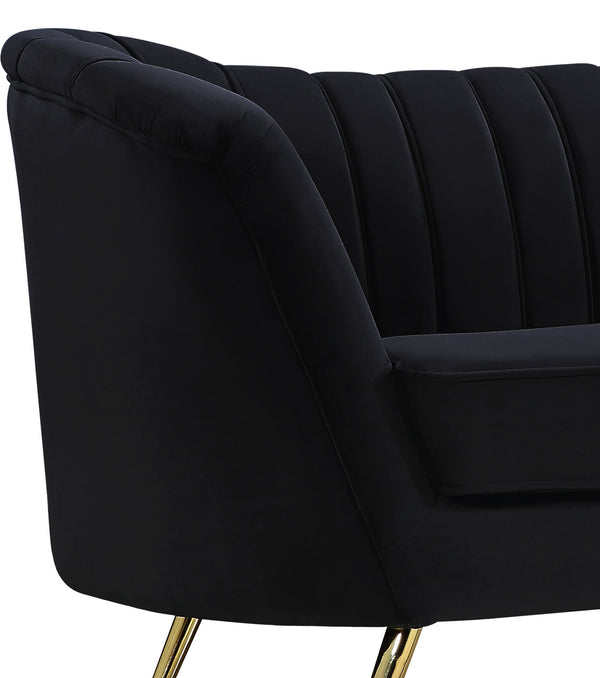 Josefina Chair In Black Velvet
