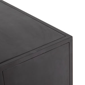 Stormy Media Console in Aged Brown