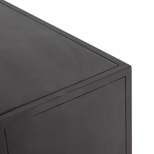 Stormy Media Console in Aged Brown
