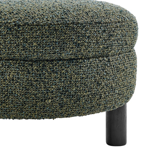Esther Boucle Accent Chair, Speckled Green 