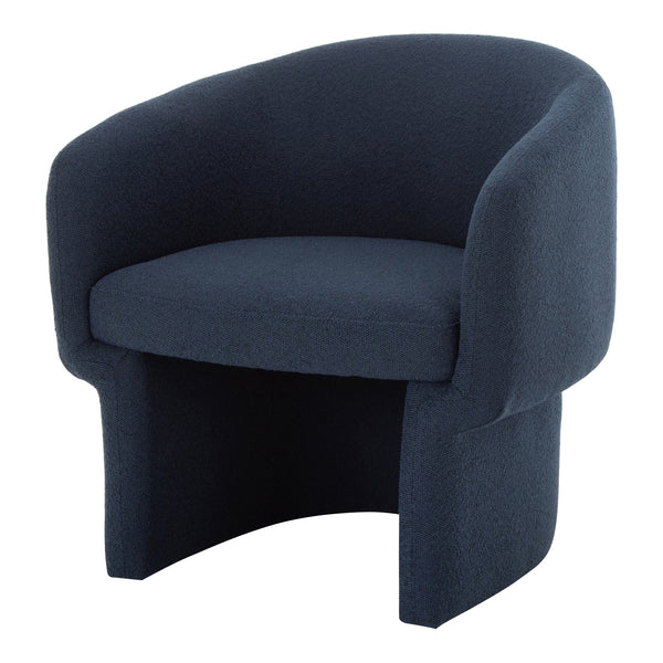 Moe's Franco Chair in Dark Indigo