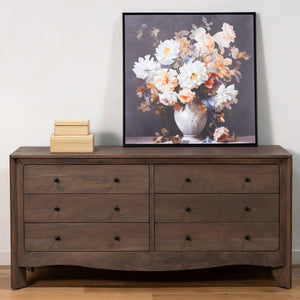 Moe's Atelier Framed Multicolor Floral Painting