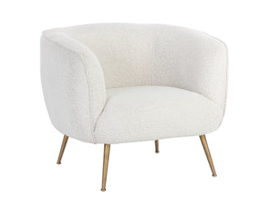 AMARA LOUNGE CHAIR - COPENHAGEN WHITE