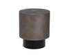 BERNABY END TABLE - GUNMETAL