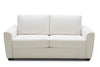Seren Sofa Bed in White Fabric