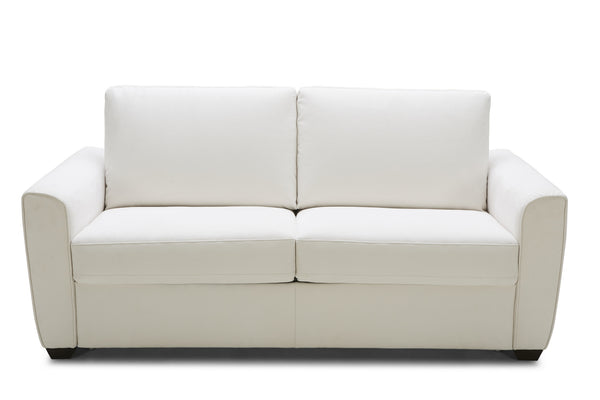 Seren Sofa Bed in White Fabric