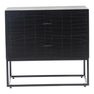 Moe's Atelier Nightstand with Textured Drawers