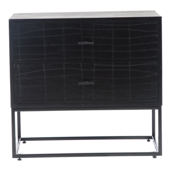Moe's Atelier Nightstand with Textured Drawers