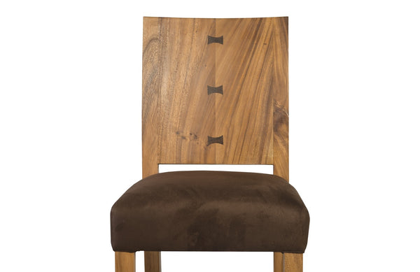 Origins Bar Stool, Chamcha Wood, Natural