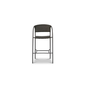 Moe's Zola Outdoor Bar Stool Dark Brown