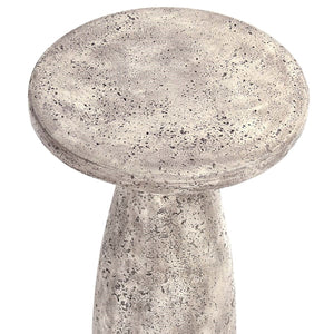 Collins 19" Outdoor Accent Table - Light Gray