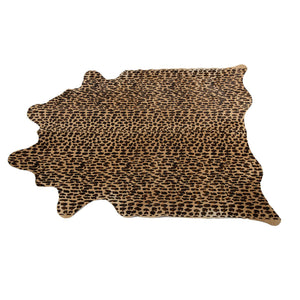 Cowhide Printed Jaguar on Caramel