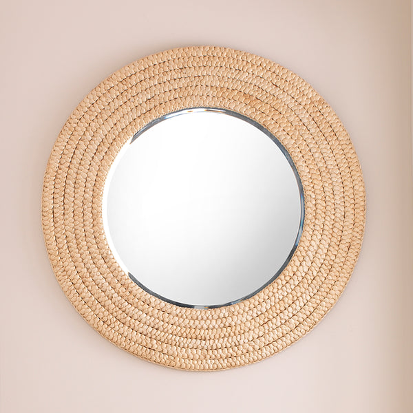 Meadow Seagrass Round Mirror