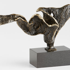Squall Sculpture | Bronze | Black