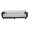 Moe's Soma Outdoor Sofa in Dark Brown Wicker