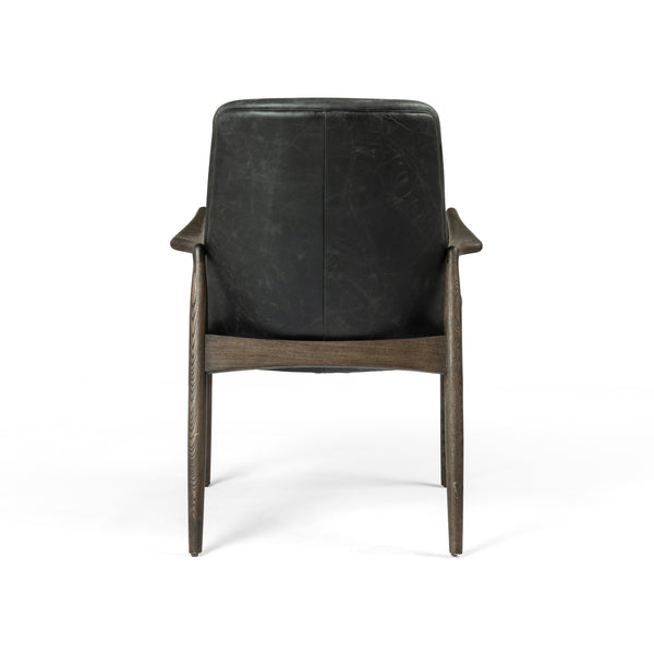 Braden Dining Arm Chair-Durango Smoke