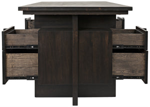 Bridge Desk, Ebony Walnut