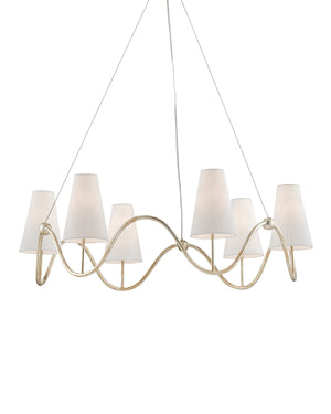 Kadir Chandelier In Silver Granello