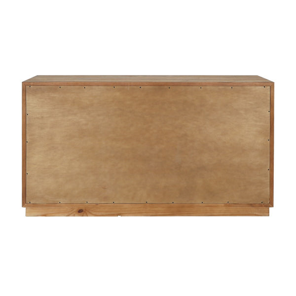 Santa Clara Solid Wood Dresser with Art Deco Carved Design