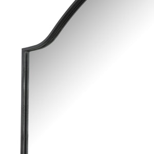 Jacques Floor Mirror In Gunmetal