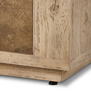 Redondo Media Console in Bleached Alder
