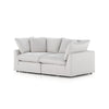 Stevie 2 Pc Sectional Sofa In Anders Ivory