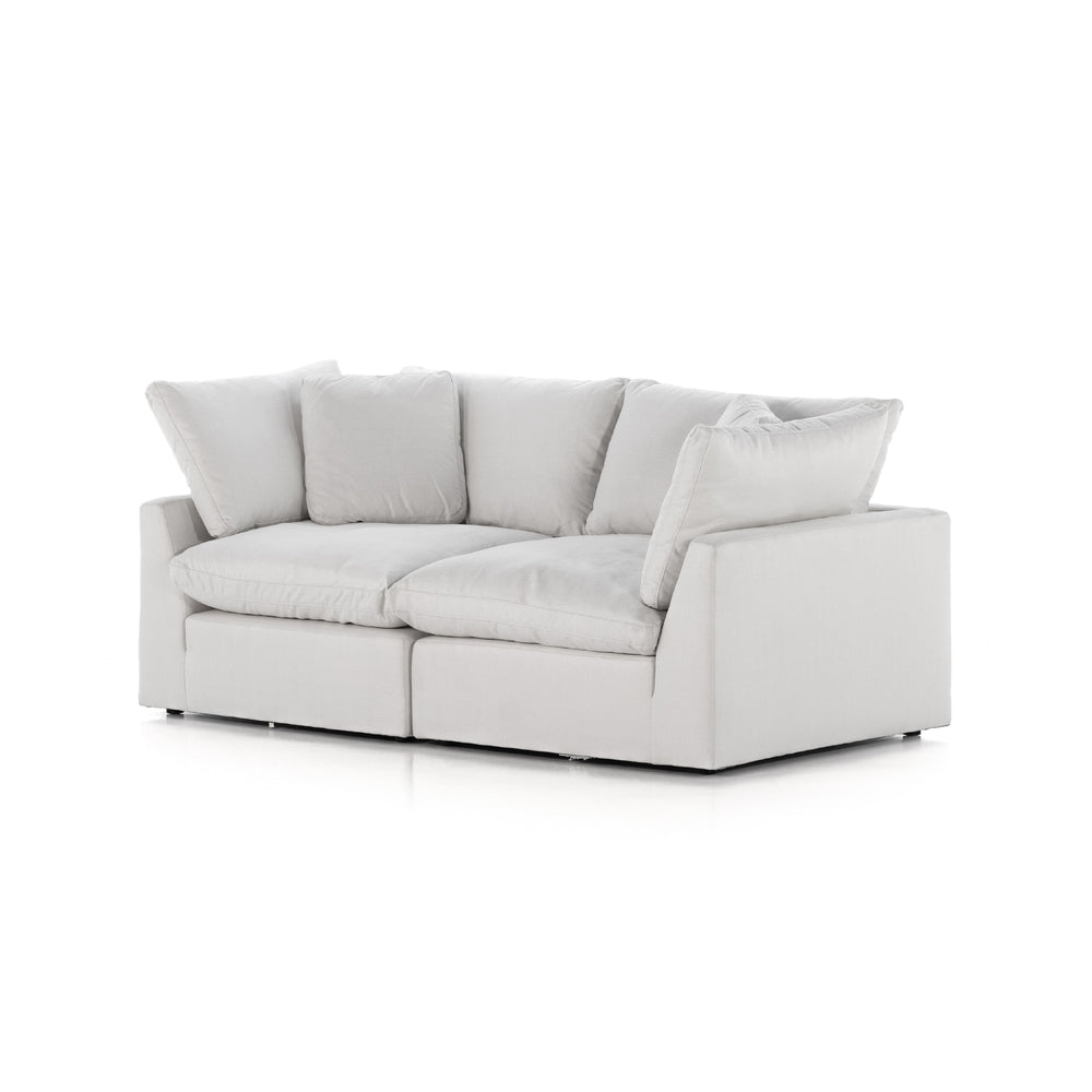 Stevie 2 Pc Sectional Sofa In Anders Ivory