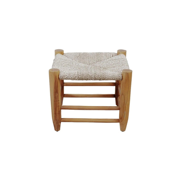 Perriand Short Teak Stool
