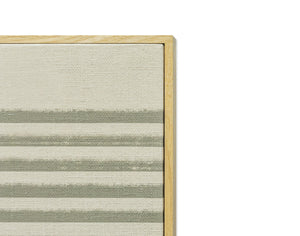 NEW BEGINNINGS (SET OF 2) - 48" X 64" - NATURAL FLOATER FRAME