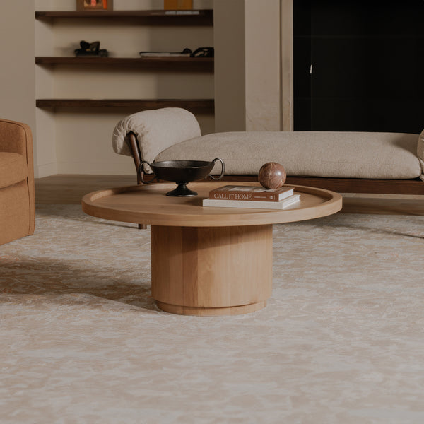 Moe's Cohen Coffee Table in Natural Oak