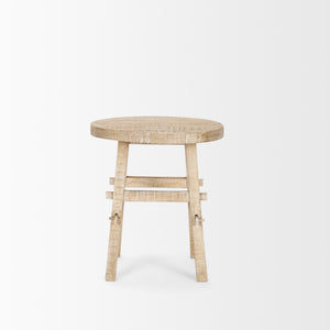 Rosie Small Blonde Wood End Table