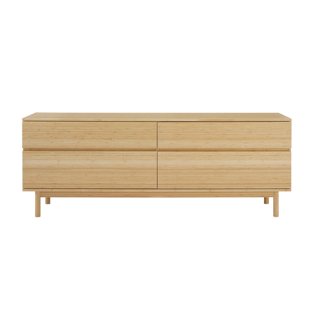 Monterey 4 Drawer Double Dresser, Wheat