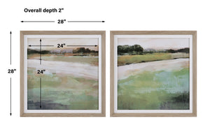Vivid Vista Framed Prints, Set/2