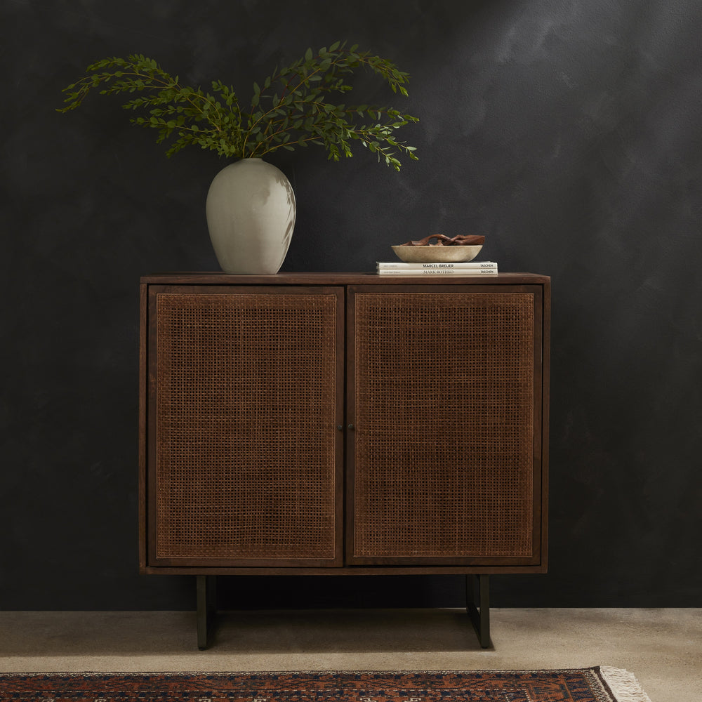 Carmel Small Cabinet In Brown Wash