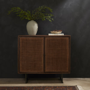 Carmel Small Cabinet In Brown Wash