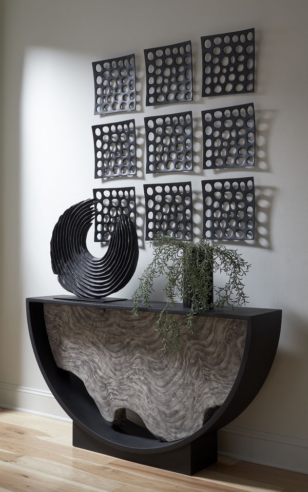 Polka Dot Wall Tile, Black