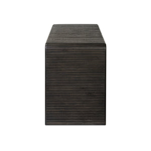 Leo Console Table - Smoked Black