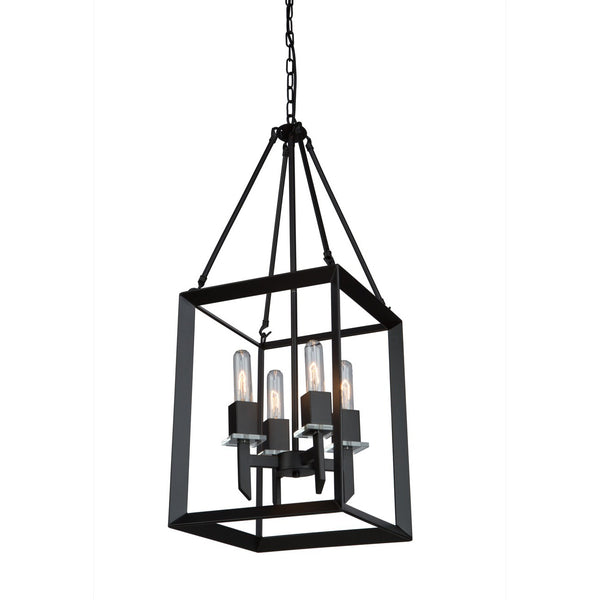 Vineyard AC10064 Chandelier in Matte Black