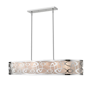 Opal 8 Light Pendant in Chrome  Finish